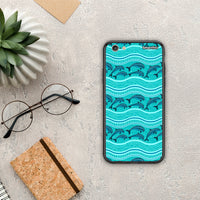 Thumbnail for Swimming Dolphins - iPhone 6 Plus / 6s Plus θήκη