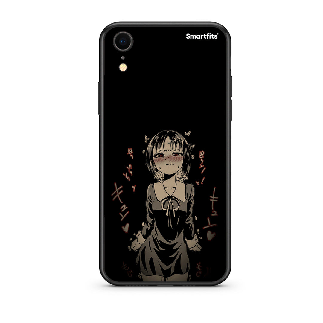 iphone xr Anime Girl θήκη από τη Smartfits με σχέδιο στο πίσω μέρος και μαύρο περίβλημα | Smartphone case with colorful back and black bezels by Smartfits