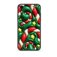 Thumbnail for iphone xr Christmas Bubbles θήκη από τη Smartfits με σχέδιο στο πίσω μέρος και μαύρο περίβλημα | Smartphone case with colorful back and black bezels by Smartfits