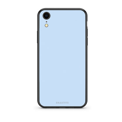 Θήκη iPhone XR Powder Blue από τη Smartfits με σχέδιο στο πίσω μέρος και μαύρο περίβλημα | iPhone XR Powder Blue case with colorful back and black bezels