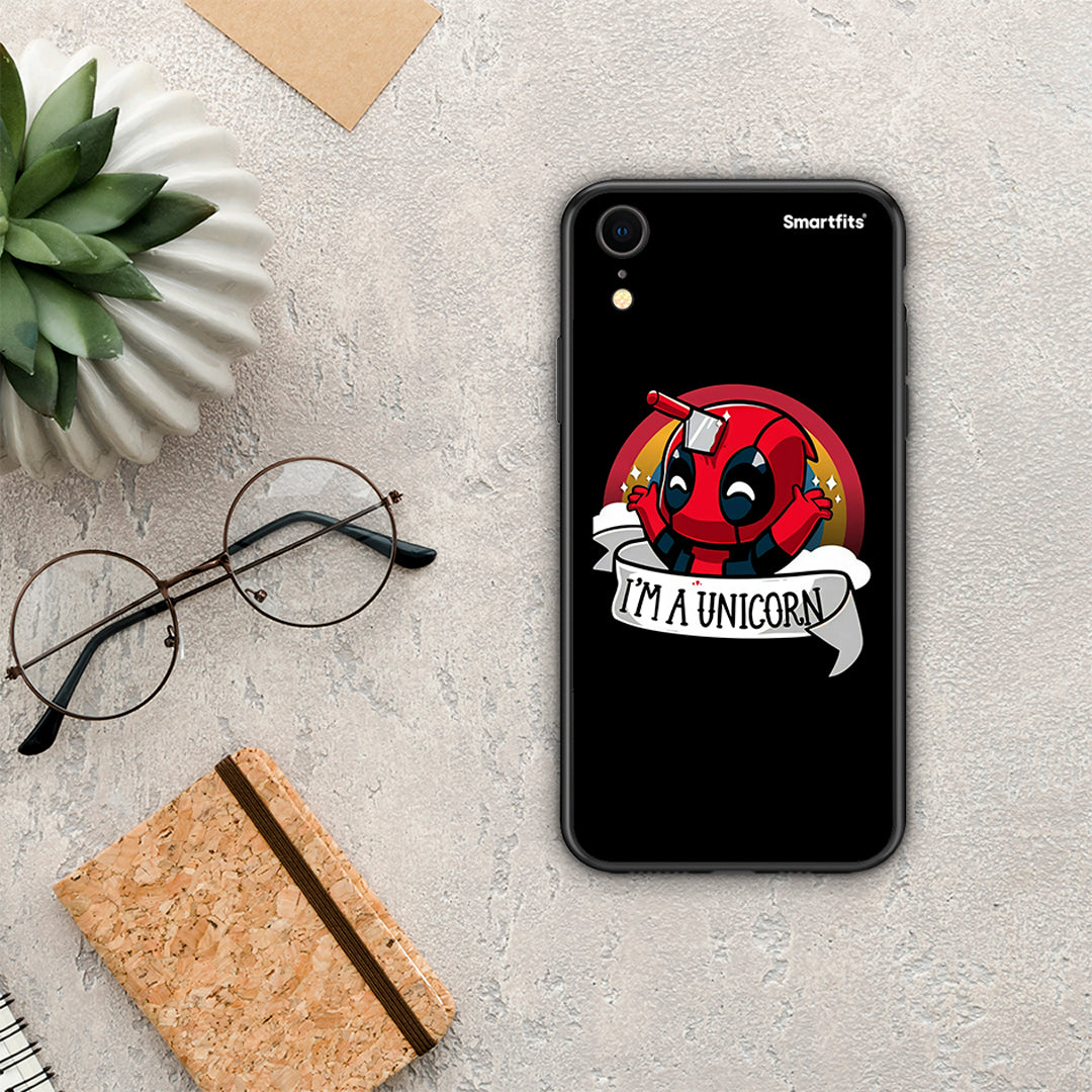 Unicorn Deadpool - iPhone XR θήκη