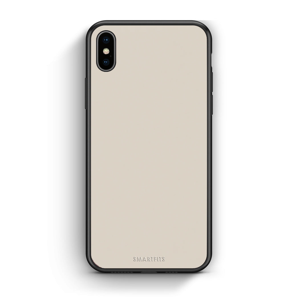 Θήκη iPhone Xs Max Ivory Beige από τη Smartfits με σχέδιο στο πίσω μέρος και μαύρο περίβλημα | iPhone Xs Max Ivory Beige case with colorful back and black bezels