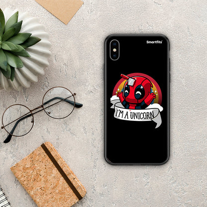 Unicorn Deadpool - iPhone X / Xs θήκη