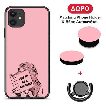 Bad Bitch - iPhone 11 θήκη + Δώρο Phone Holder & Βάση Αυτοκινήτου