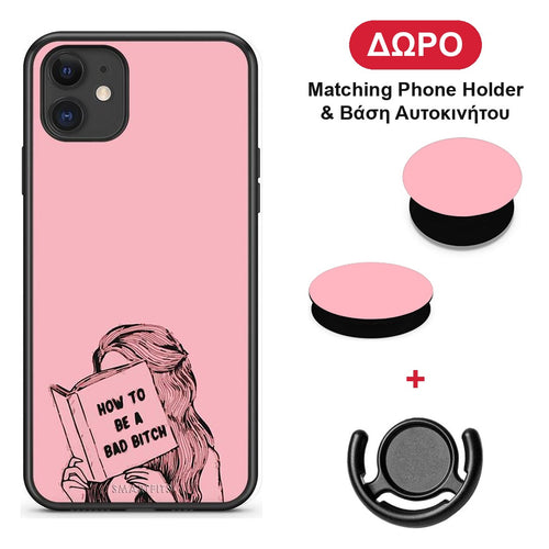 Bad Bitch - iPhone 11 θήκη + Δώρο Phone Holder & Βάση Αυτοκινήτου
