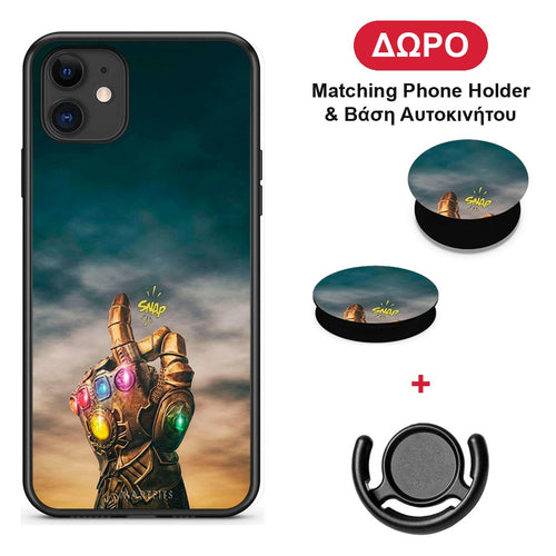 Infinity Snap - iPhone 11 θήκη + Δώρο Phone Holder & Βάση Αυτοκινήτου