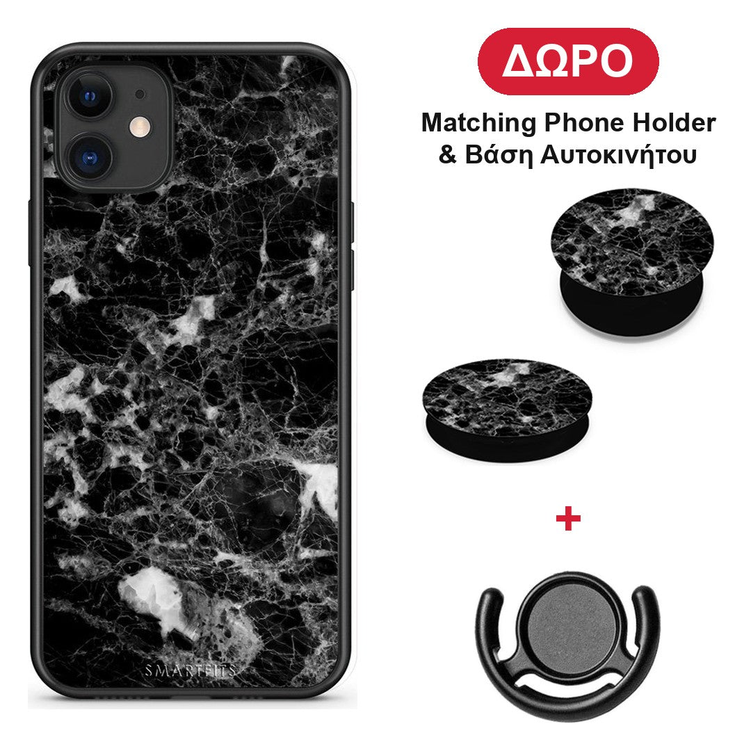 Marble Male - iPhone 11 θήκη + Δώρο Phone Holder & Βάση Αυτοκινήτου