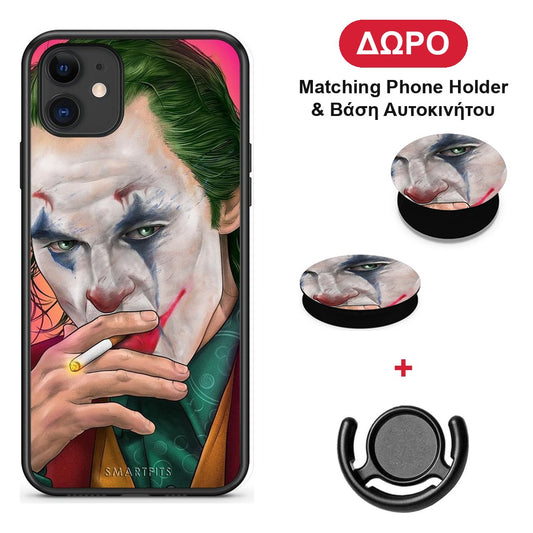 PopArt JokesOnU - iPhone 11 θήκη + Δώρο Phone Holder & Βάση Αυτοκινήτου
