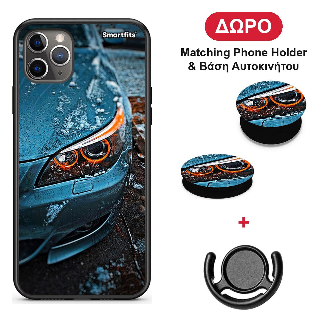 Bmw E60 - iPhone 11 Pro θήκη + Δώρο Phone Holder & Βάση Αυτοκινήτου