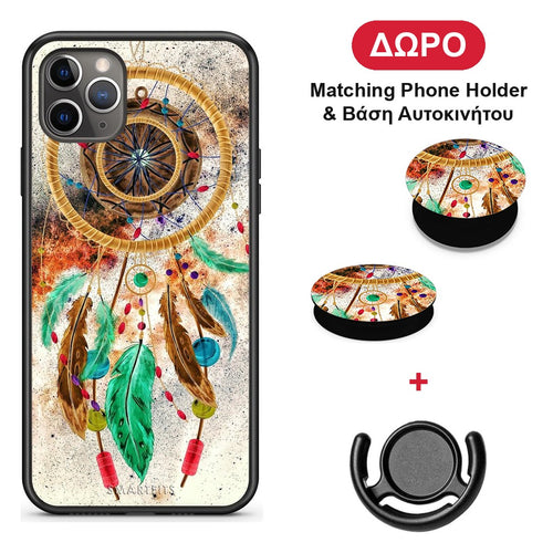 Boho DreamCatcher - iPhone 11 Pro θήκη + Δώρο Phone Holder & Βάση Αυτοκινήτου