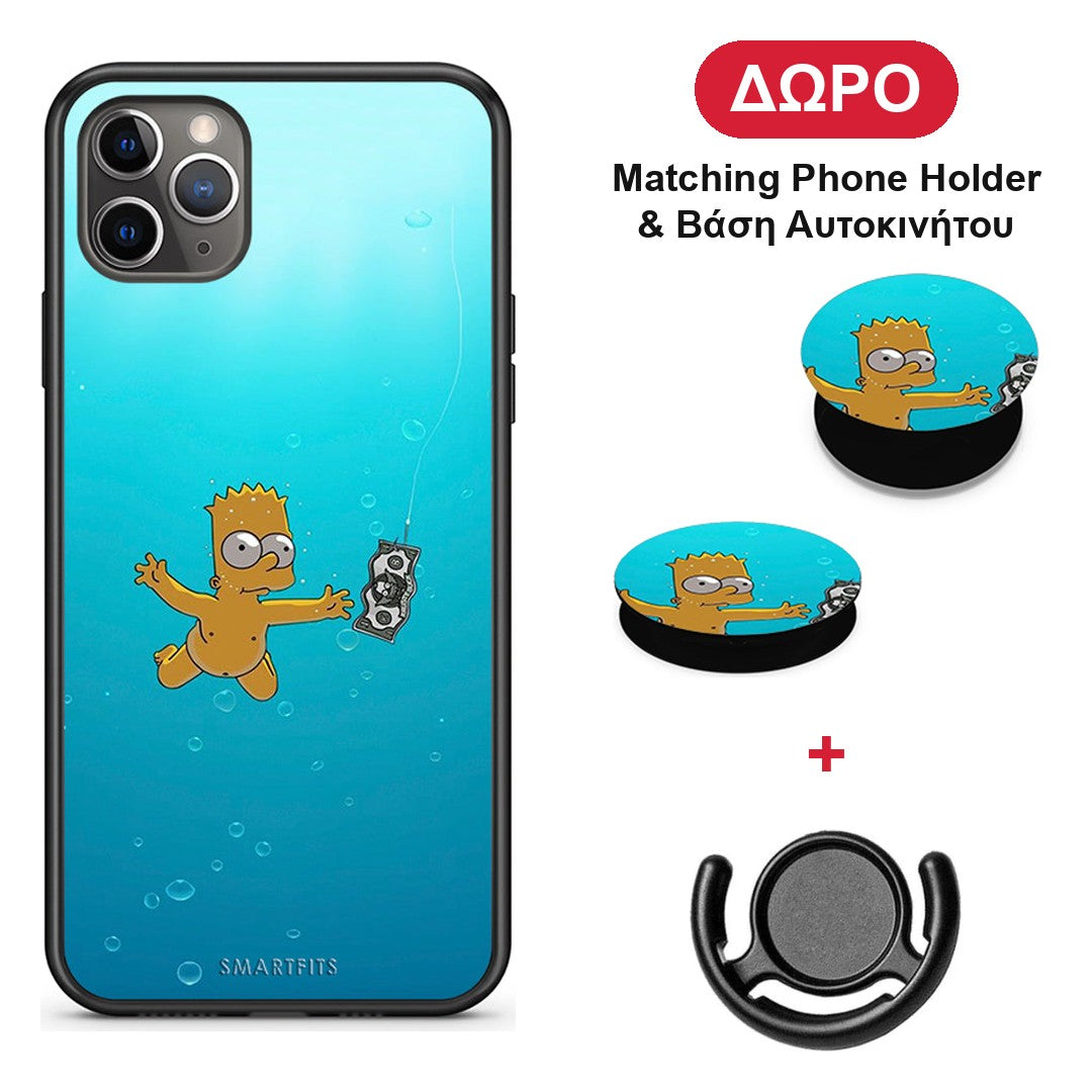 Chasing Money - iPhone 11 Pro θήκη + Δώρο Phone Holder & Βάση Αυτοκινήτου