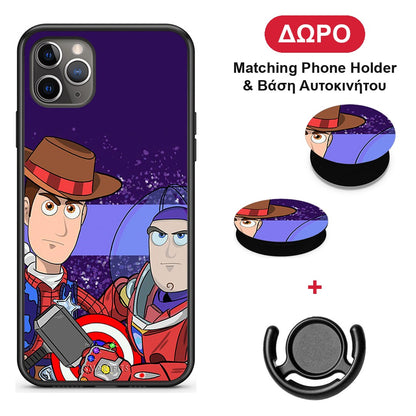 Infinity Story - iPhone 11 Pro θήκη + Δώρο Phone Holder & Βάση Αυτοκινήτου