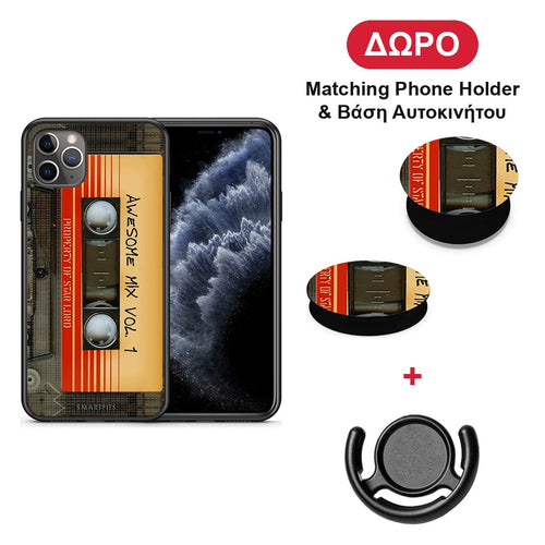Awesome Mix - iPhone 11 Pro Max θήκη + Δώρο Phone Holder & Βάση Αυτοκινήτου