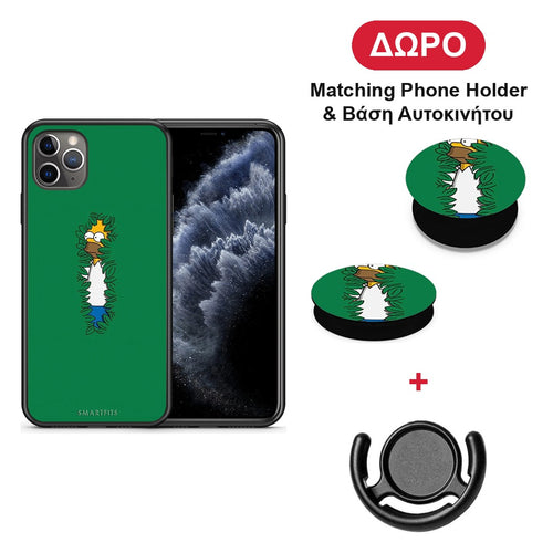 Bush Man - iPhone 11 Pro Max θήκη + Δώρο Phone Holder & Βάση Αυτοκινήτου