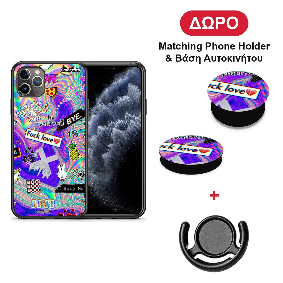 Game Over - iPhone 11 Pro Max θήκη + Δώρο Phone Holder & Βάση Αυτοκινήτου