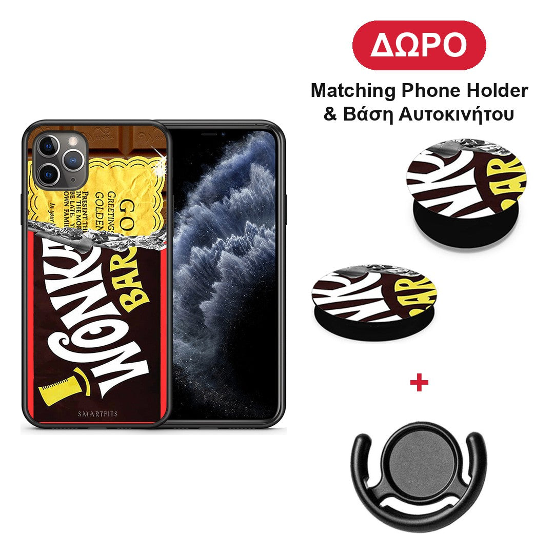 Golden Ticket - iPhone 11 Pro Max θήκη + Δώρο Phone Holder & Βάση Αυτοκινήτου