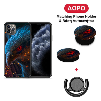 PopArt Eagle - iPhone 11 Pro Max θήκη + Δώρο Phone Holder & Βάση Αυτοκινήτου