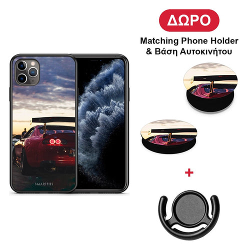 Racing Supra - iPhone 11 Pro Max θήκη + Δώρο Phone Holder & Βάση Αυτοκινήτου