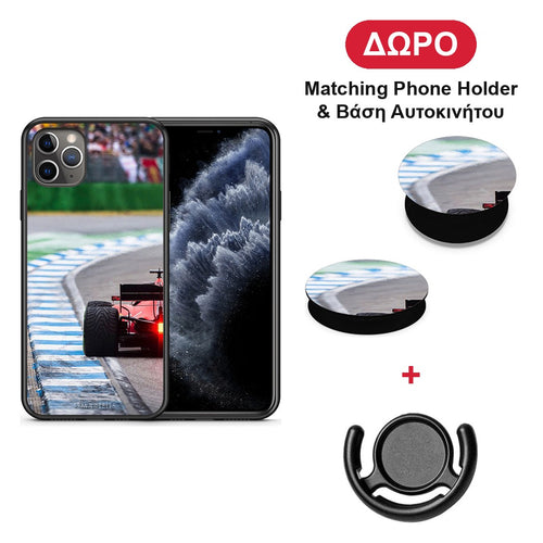 Racing Vibes - iPhone 11 Pro Max θήκη + Δώρο Phone Holder & Βάση Αυτοκινήτου