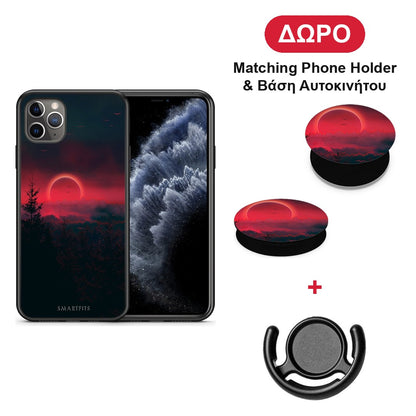 Tropic Sunset - iPhone 11 Pro Max θήκη + Δώρο Phone Holder & Βάση Αυτοκινήτου