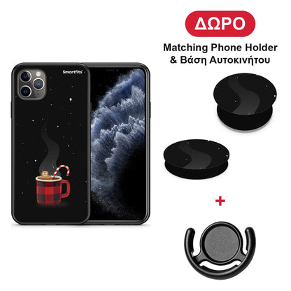 Xmas Bathing - iPhone 11 Pro Max θήκη + Δώρο Phone Holder & Βάση Αυτοκινήτου