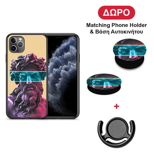 Zeus Art - iPhone 11 Pro Max θήκη + Δώρο Phone Holder & Βάση Αυτοκινήτου