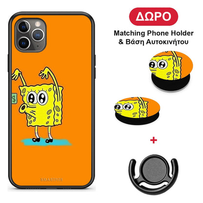 No Money 2 - iPhone 11 Pro θήκη + Δώρο Phone Holder & Βάση Αυτοκινήτου