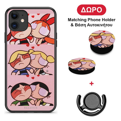 Puff Love - iPhone 11 θήκη + Δώρο Phone Holder & Βάση Αυτοκινήτου