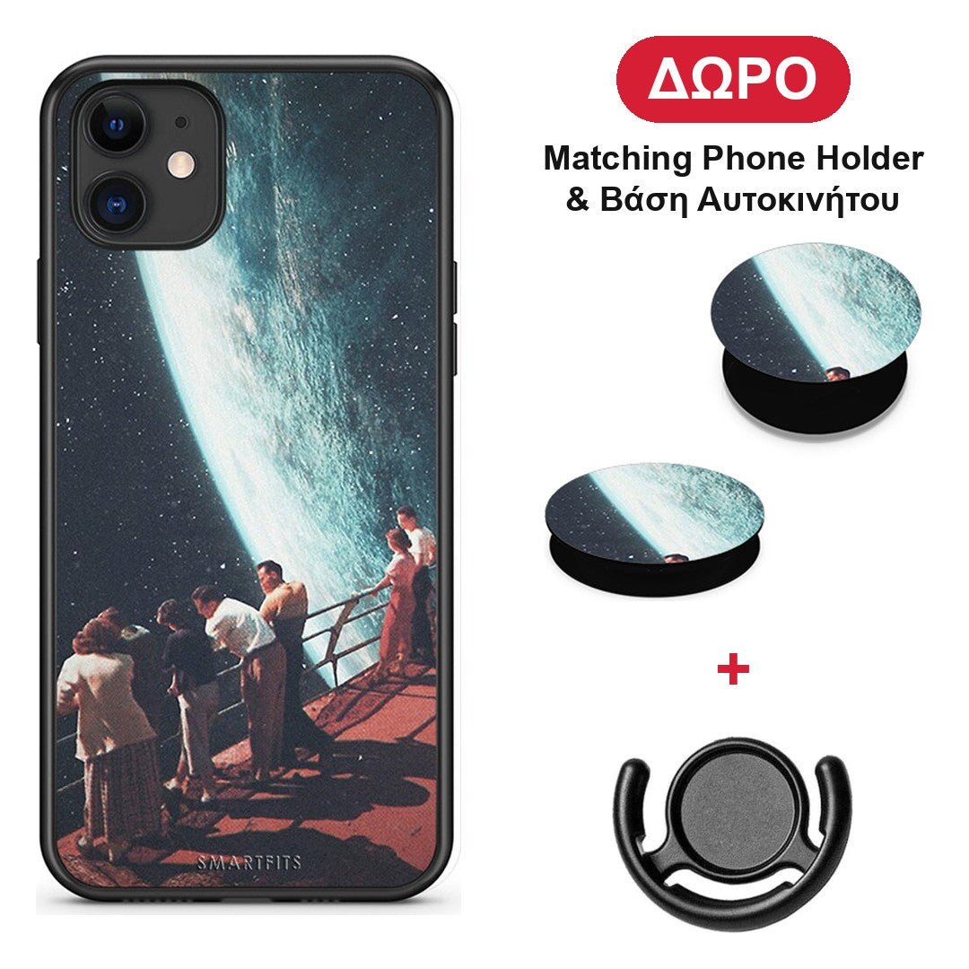 Surreal View - iPhone 11 θήκη + Δώρο Phone Holder & Βάση Αυτοκινήτου