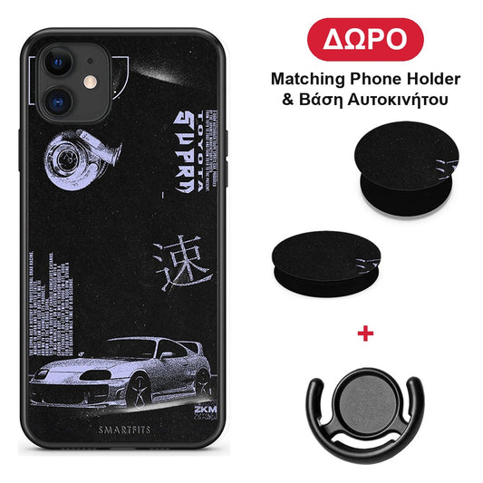 Tokyo Drift - iPhone 11 θήκη + Δώρο Phone Holder & Βάση Αυτοκινήτου