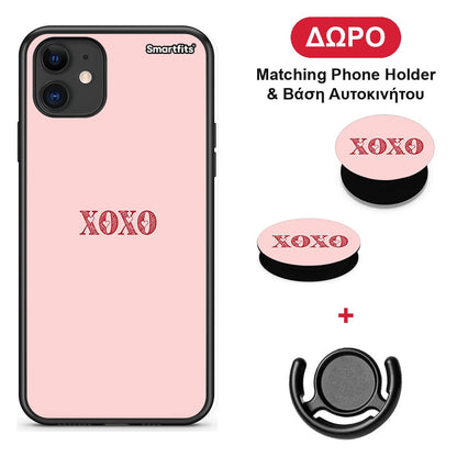 XOXO Love - iPhone 11 θήκη + Δώρο Phone Holder & Βάση Αυτοκινήτου