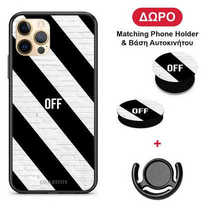 Get Off - iPhone 12 θήκη + Δώρο Phone Holder & Βάση Αυτοκινήτου