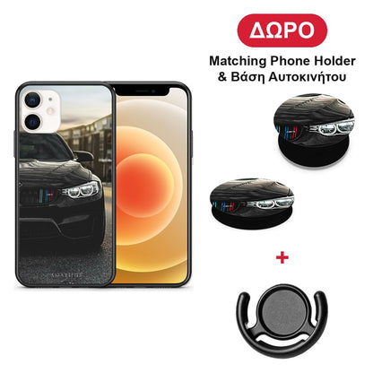 Racing M3 - iPhone 12 Mini θήκη + Δώρο Phone Holder & Βάση Αυτοκινήτου