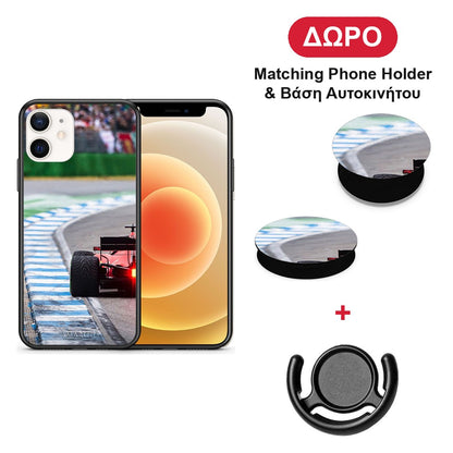 Racing Vibes - iPhone 12 Mini θήκη + Δώρο Phone Holder & Βάση Αυτοκινήτου