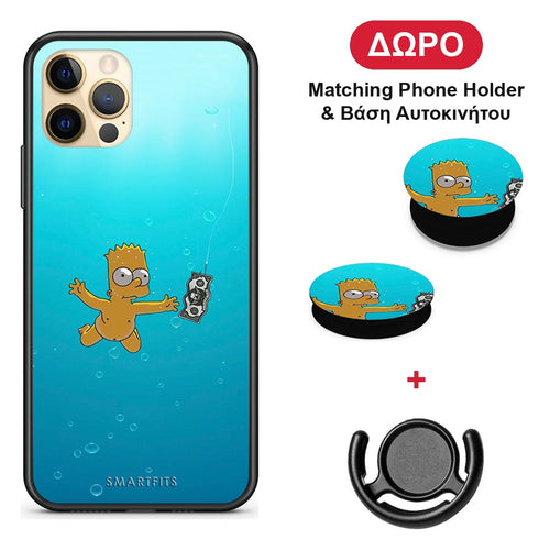 Chasing Money - iPhone 12 Pro θήκη + Δώρο Phone Holder & Βάση Αυτοκινήτου