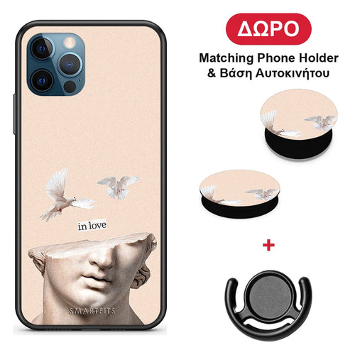 In Love - iPhone 12 Pro Max θήκη + Δώρο Phone Holder & Βάση Αυτοκινήτου