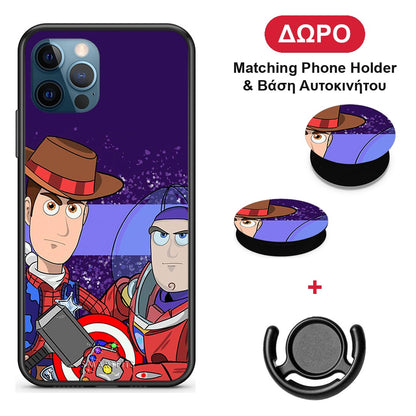 Infinity Story - iPhone 12 Pro Max θήκη + Δώρο Phone Holder & Βάση Αυτοκινήτου