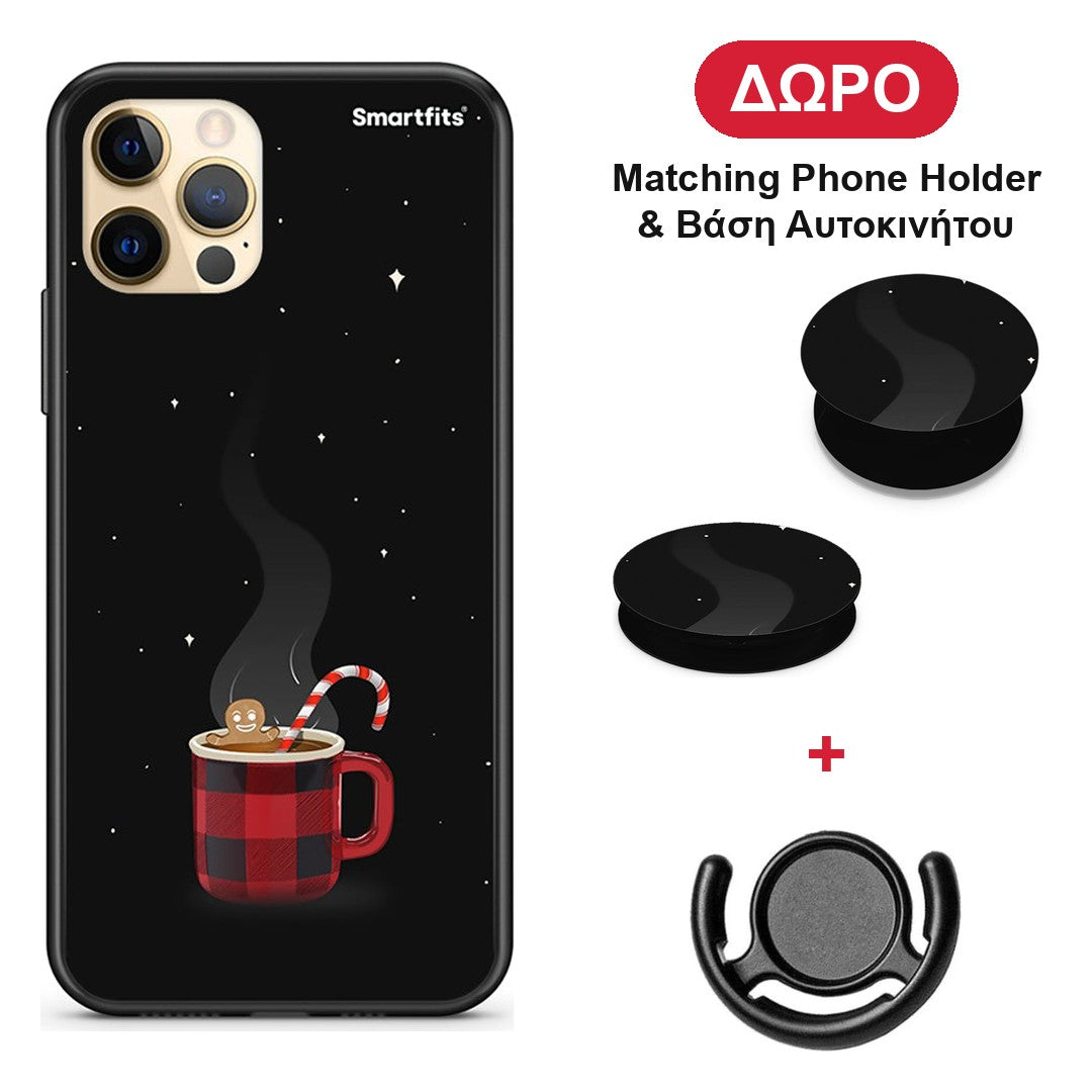 Xmas Bathing - iPhone 12 Pro Max θήκη + Δώρο Phone Holder & Βάση Αυτοκινήτου