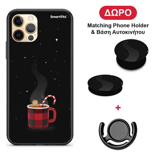 Xmas Bathing - iPhone 12 Pro Max θήκη + Δώρο Phone Holder & Βάση Αυτοκινήτου