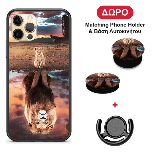 Sunset Dreams - iPhone 12 Pro θήκη + Δώρο Phone Holder & Βάση Αυτοκινήτου