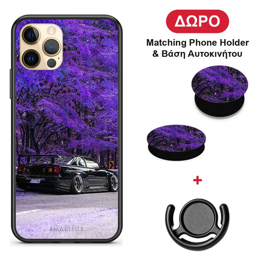 Super Car - iPhone 12 Pro θήκη + Δώρο Phone Holder & Βάση Αυτοκινήτου