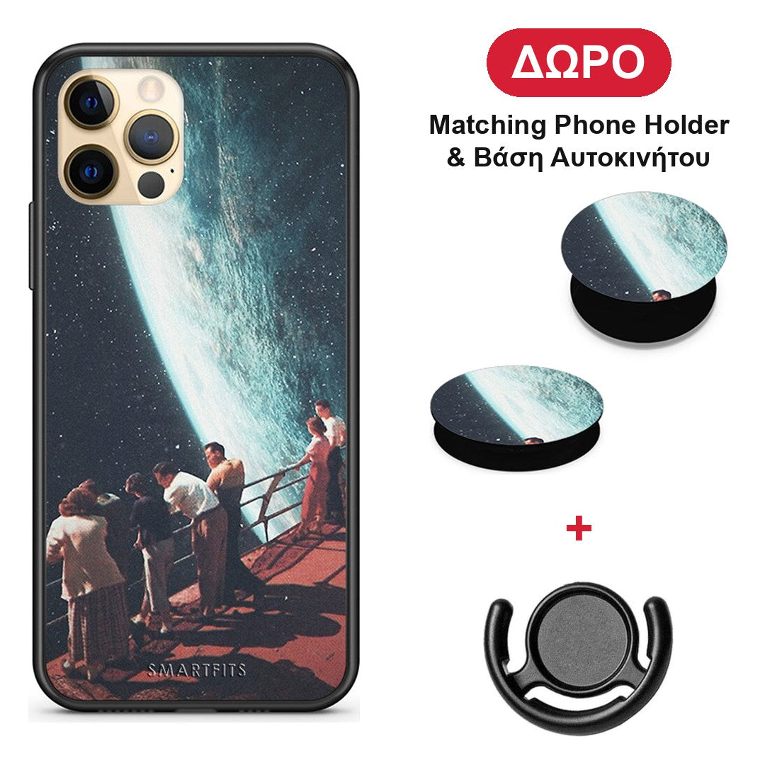 Surreal View - iPhone 12 θήκη + Δώρο Phone Holder & Βάση Αυτοκινήτου
