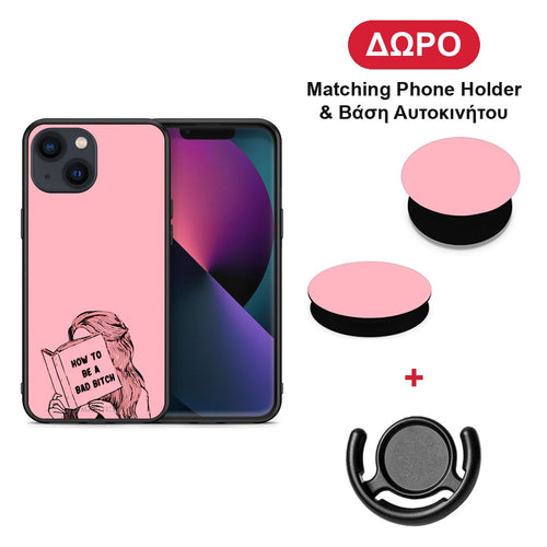 Bad Bitch - iPhone 13 θήκη + Δώρο Phone Holder & Βάση Αυτοκινήτου