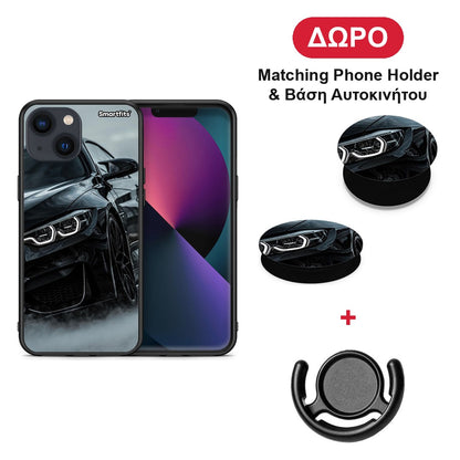 Black BMW - iPhone 13 θήκη + Δώρο Phone Holder & Βάση Αυτοκινήτου