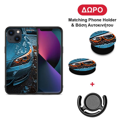 Bmw E60 - iPhone 13 θήκη + Δώρο Phone Holder & Βάση Αυτοκινήτου