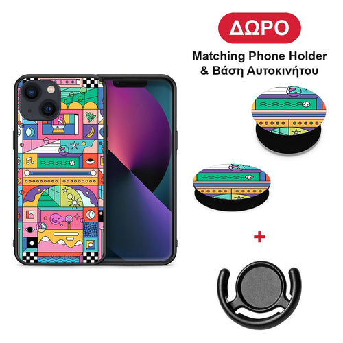 Bubbles Soap - iPhone 13 θήκη + Δώρο Phone Holder & Βάση Αυτοκινήτου