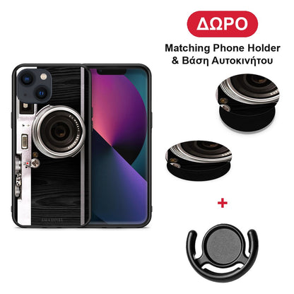 Emily In Paris - iPhone 13 θήκη + Δώρο Phone Holder & Βάση Αυτοκινήτου