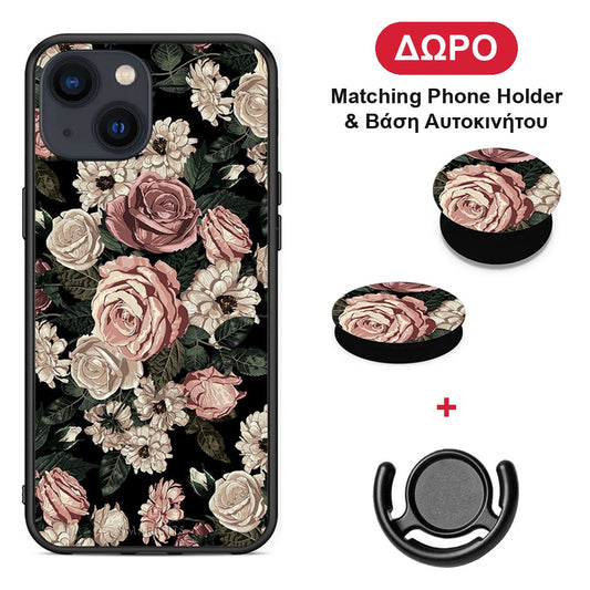 iphone-13-flower-wild-roses-case ΔΩΡΟ