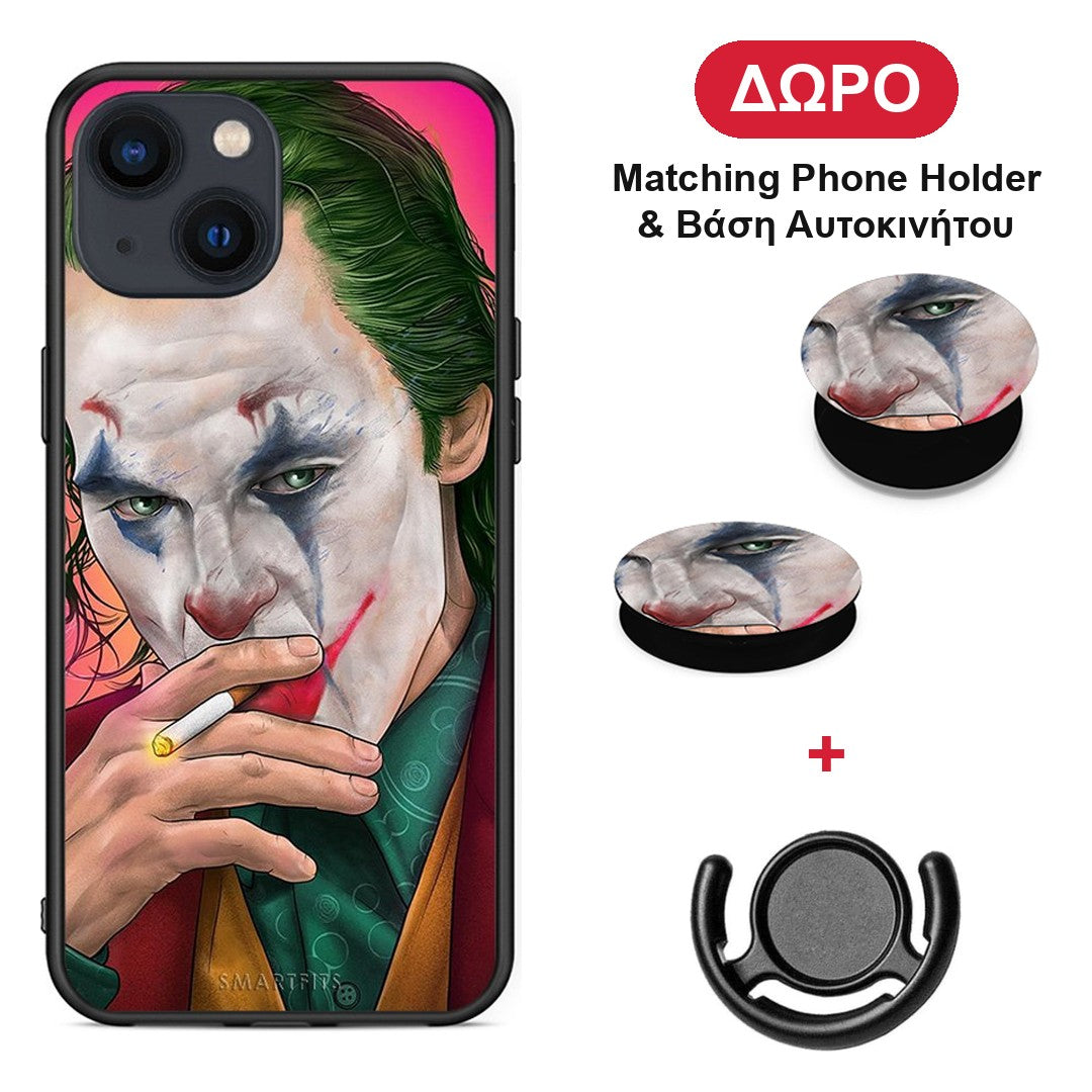 PopArt JokesOnU - iPhone 13 Mini θήκη + Δώρο Phone Holder & Βάση Αυτοκινήτου