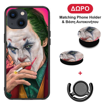PopArt JokesOnU - iPhone 13 Mini θήκη + Δώρο Phone Holder & Βάση Αυτοκινήτου